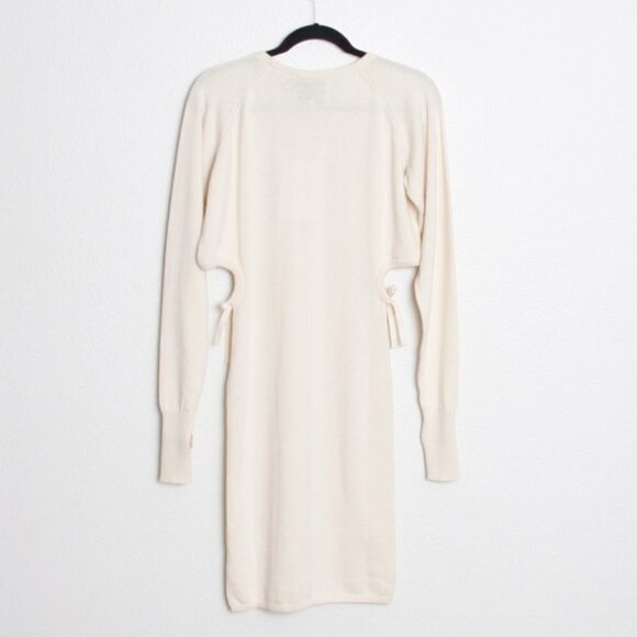 NWT Birgitte Herskind Dawn Cutout Organic Wool & Organic Cotton Sweater Dress XS - Picture 11 of 14